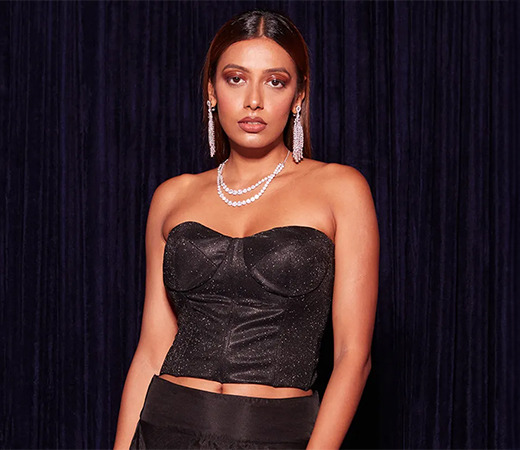 Glitterati Black Shimmer Corset