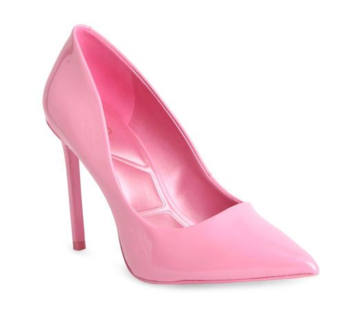 Stessy 2.0 Synthetic Pink Solid Pumps