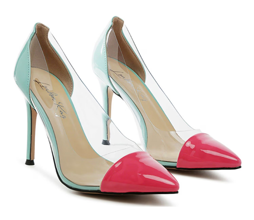 Colorblock Multi-color Pumps