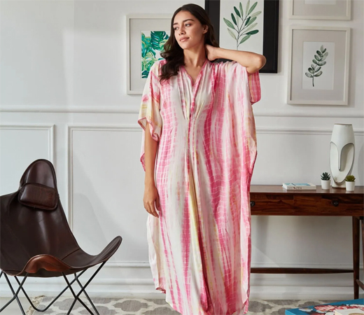 Blue Perfect Mingle Kaftan