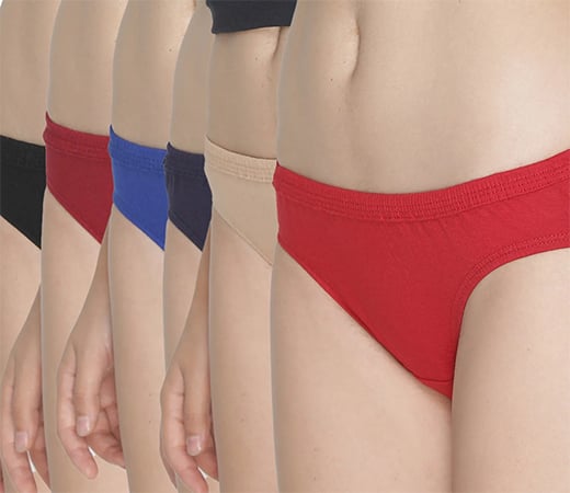 Lux Lyra 205 Asorted Cotton Panty-Multi-Color