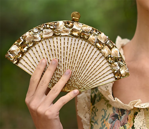 Black Velvet Embroidered Blouse