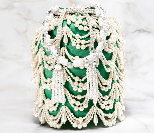 Navy Blue Embroidered Blouse