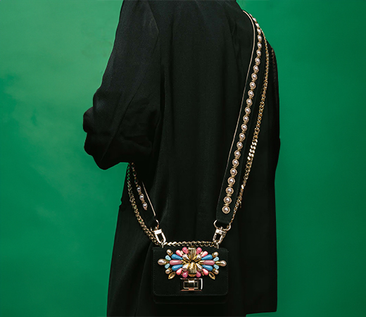 Black Velvet Embroidered Blouse