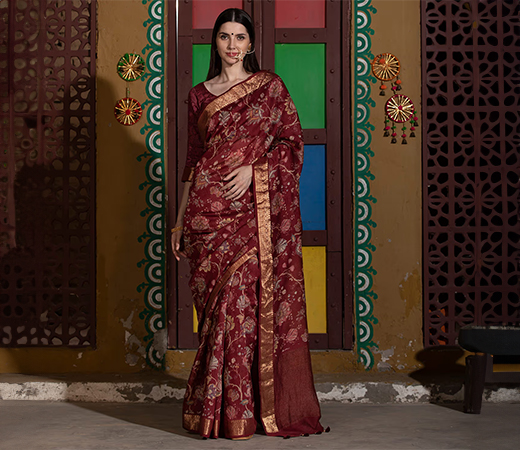 Black Velvet Embroidered Blouse