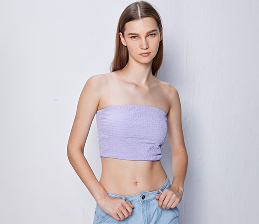 Cutout Detail Dress - Blue