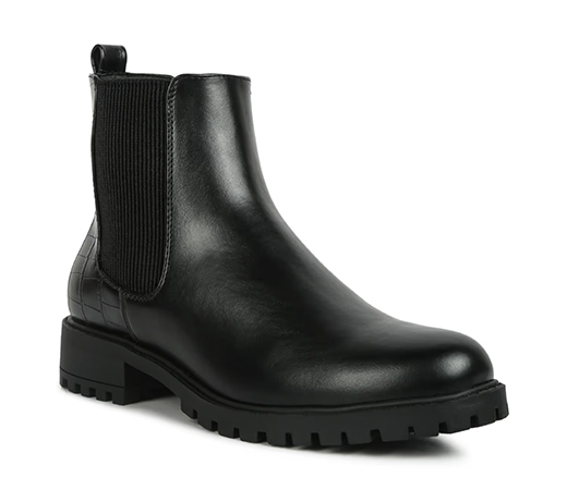 Croc Black Chelsea Boots