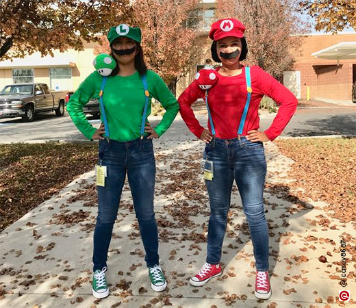Mario and Luigi Halloween Costume