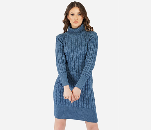 Multi-Color New Town Shirt Dress