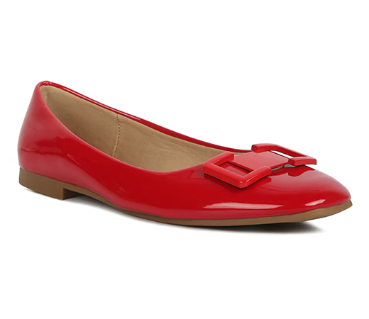 Courbe Womens Black Ballerina