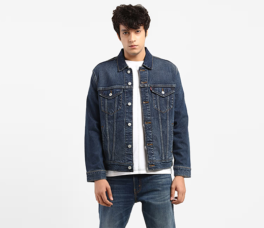 Levi’s indigo blue denim jacket