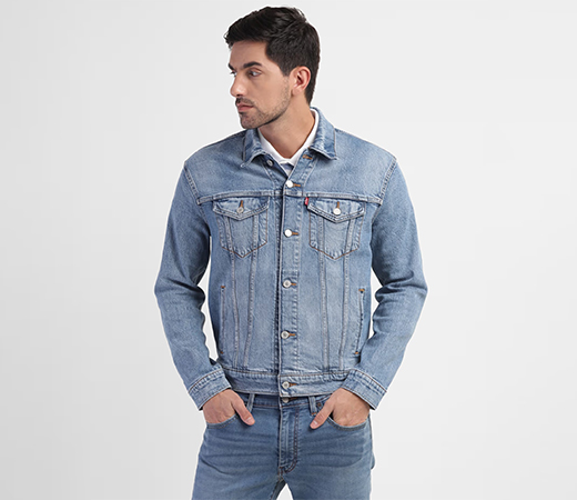 Levi’s men’s blue denim jacket