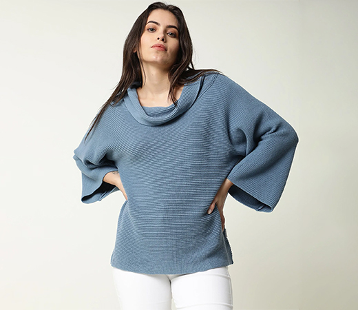 Cleo Blue Sweater