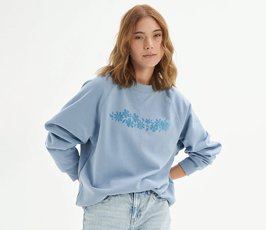 Mint Cable Knit Sweater