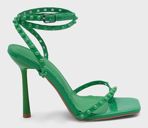  IYKYK by Nykaa Fashion Studded Strap Stiletto Tie Up Heel