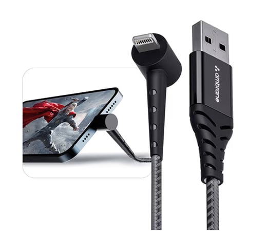 Ambrane Fast-Charging USB To Lightning Mobile Cable
