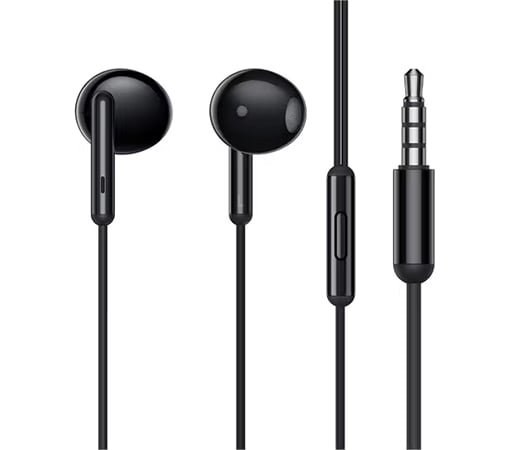 Realme Black wired in-ear earphones 