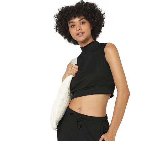 ONLY Solid black top