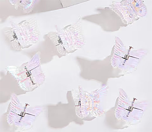 OOMPH Shimmer butterfly claw clip