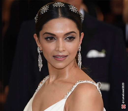 Deepika Padukone wearing an embellished headband 