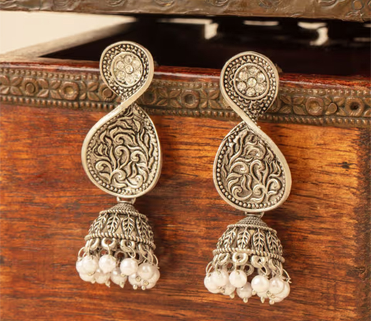 Azai by Nykaa Fashion Oxidised Earrings
