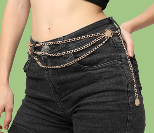 Sohi Gold Plated Waist Chain