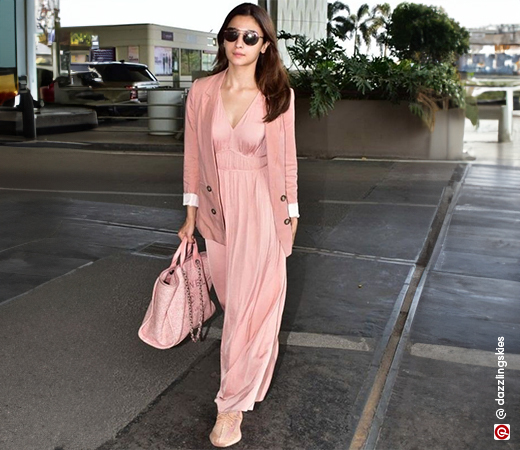 Alia Bhatt and Ranbir Kapoor in coordinating white outfits