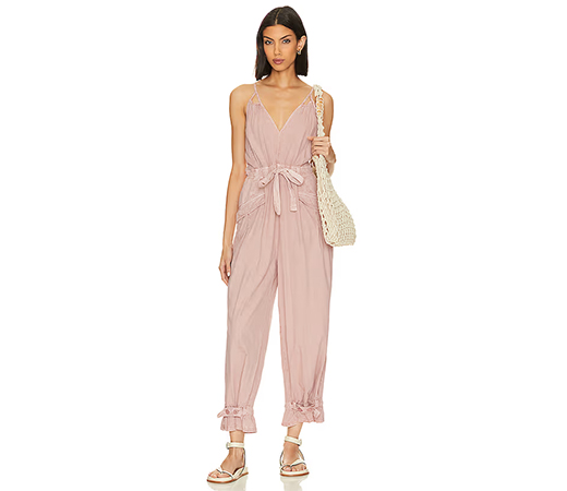 Free People Crop Jumpsuit