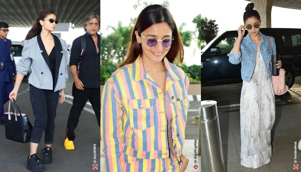 Dress Like: Alia Bhatt In 8 Cute Airport Outfits 