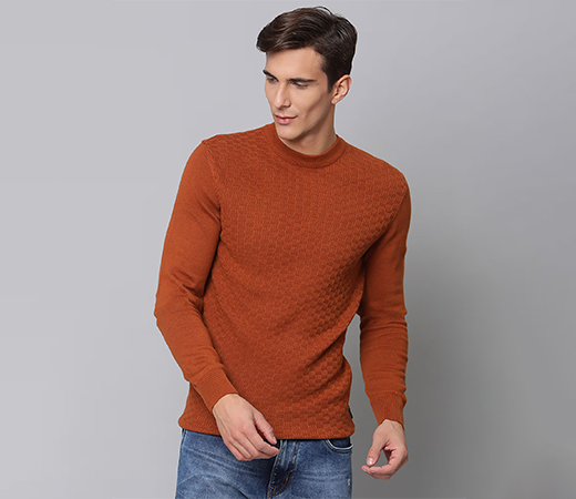  Ben Sherman Solid round neck