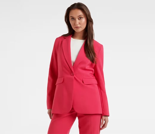 Forever New Virtual Pink Suit Co-ord Blazer
