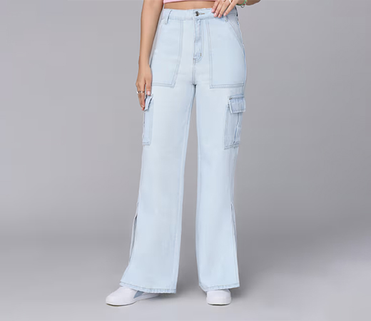 MIXT by Nykaa Fashion High Waist Denims