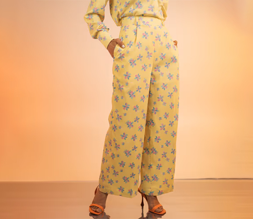 Poppi Wide-Legged Trousers