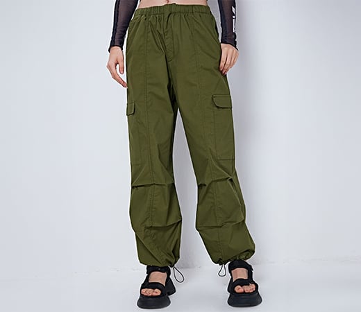 Cover Story Green cargo pants