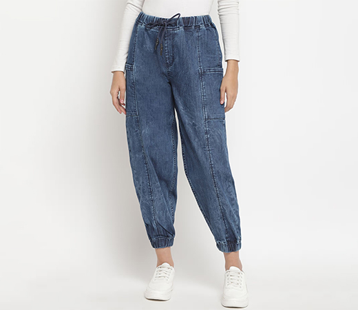 Belliskey baggy denim joggers 