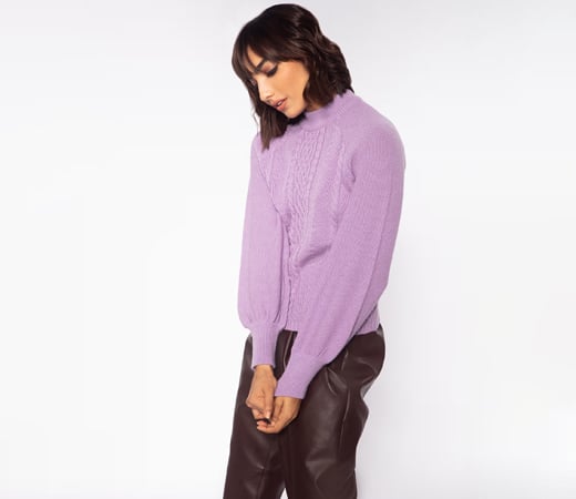 RSVP by Nykaa Fashion Lavender Sweater