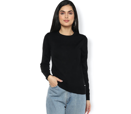 Van Heusen Black Sweater
