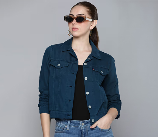 Levi’s Spread Collar Long Sleeves Tailored Jacket