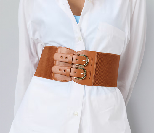 Tan waist belt by Mixt