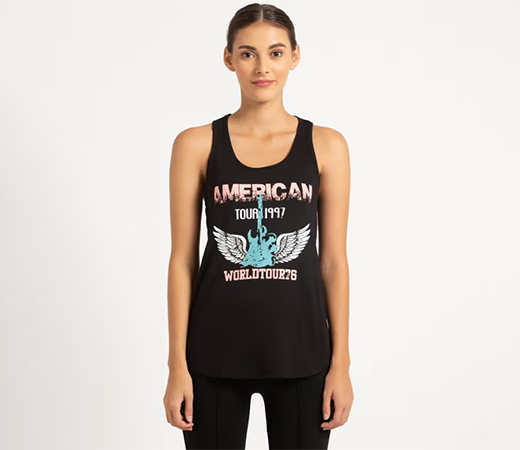 Jockey Black Tank Top
