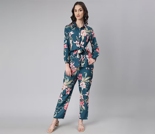SHOWOFF Floral Printed Co-Ord