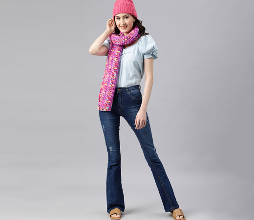 Self Patterned Scarf