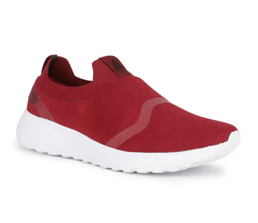 Hush Puppies Textured Maroon Sneakers