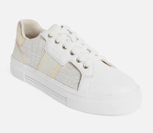 Aldo Womens Sneakers Shoes White Overflow