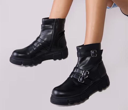 MIXT by Nykaa Fashion Chunky Combat Boots
