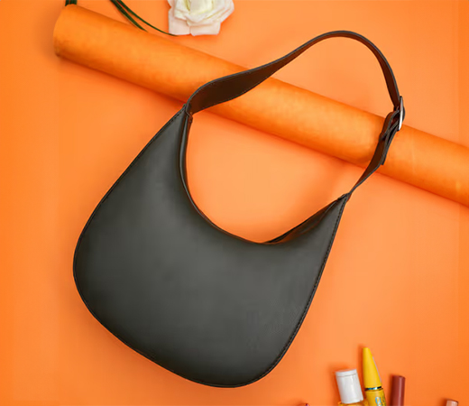 Legal Bribe Half Moon Handbag