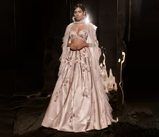 Embroidered Lehenga by Masumi Mewawalla