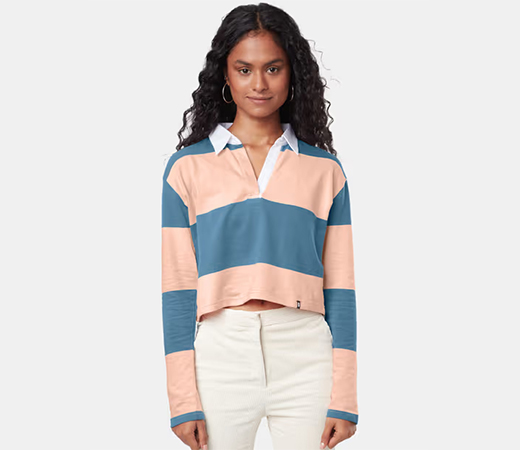 Rugby Polo T-Shirt by The Souled Store