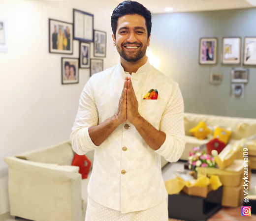 Vicky Kaushal wearing a waistcoat
