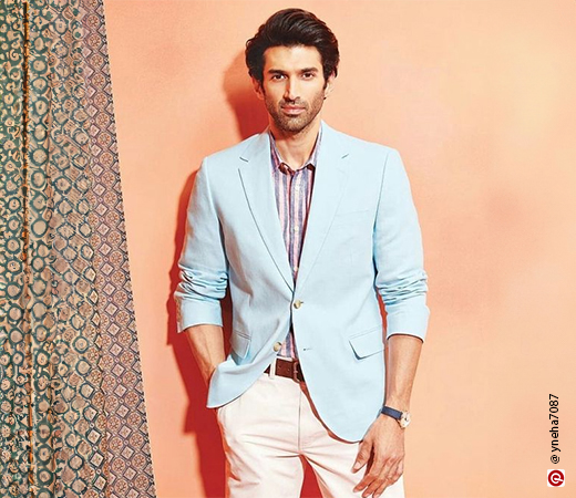 Aditya Roy Kapoor wearing a blue blazer